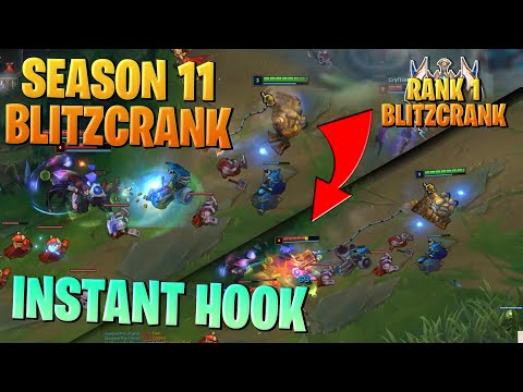 RANK 1 BLITZCRANK SUPPORT! HOW TO DOMINATE IN LANE WITH BLITZCRANK IN SEASON 11 - LEAGUE OF LEGENDS