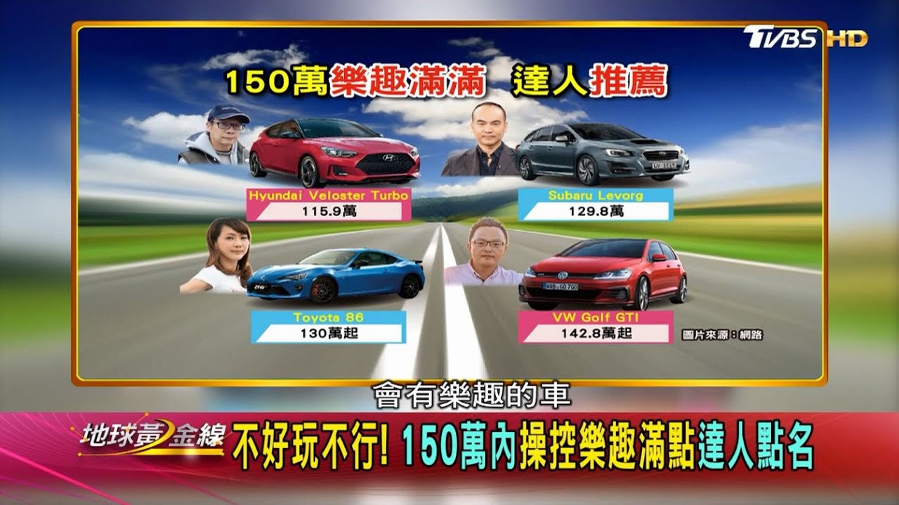 150萬元內的性能車 哪部最讓人動心?