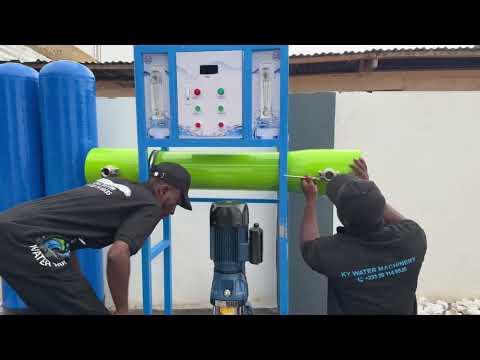 Salty water treatment expert in Ghana