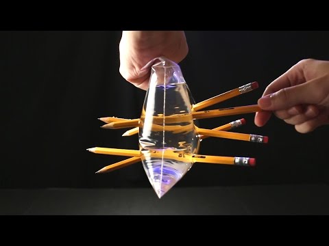 10 Amazing Science Tricks Using Liquid! Video