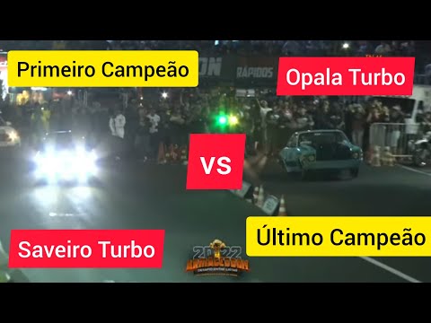 Primeiro Campeão VS Último Campeão Armageddon - Arrancada Londrina #opala #saveiroturbo #opalaturbo