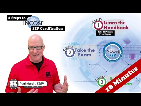 SE Scholar’s presentation on “How  to  get   INCOSE  Certified  in  3  Steps.”