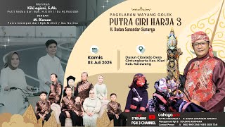 Download lagu 🔴LIVE👁‍🗨WAYANG GOLEK PUTRA GIRIHARJA3 H. DADAN SUNANDAR [PGH3] H. DADAN SUNANDAR S 💯KLARI KARAWANG mp3