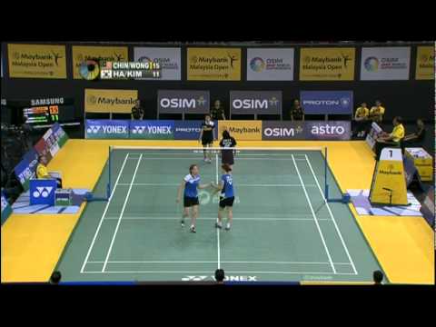 QF - WD - Ha Jung Eun/Kim Min Jung vs Chin Eei Hui/Wong Pei Tty - 2012 Maybank Malaysia Open