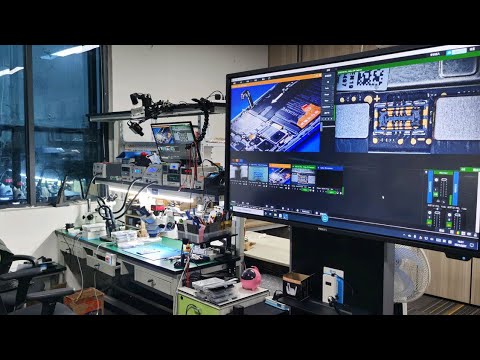 Fix a Heavily Destroyed Huawei P40 that Has No Sound