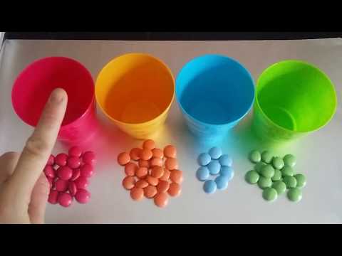 LEARN COLOURS WITH SMARTIES | UČÍME SA FARBY V ANGLIČTINE | LENTILKY