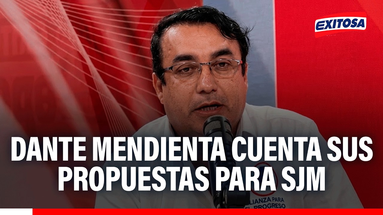 🔴🔵 Candidato por APP en San Juan de Miraflores habló sobre sus propuestas para promover el deporte