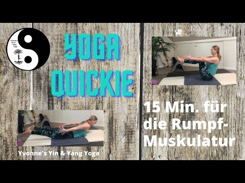 Kraftvoller Yoga Quickie - 15 Min. Rumpfmuskulatur und Hüftbeuger / Für Dich individuell anpassbar