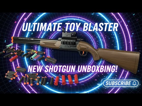 S686 Double-Barrel Shotgun Power Test! Full Demo: Unbox, Load, Fire & Shell Eject!