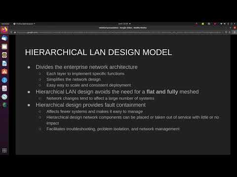 CCNP ENTERPRISE 350-401 ENCOR - HIERARCHICAL LAN DESIGN MODEL