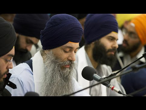 Bhai Harpreet Singh Ji Toronto - ਗੁਰੁ ਨਾਨਕੁ ਮਿਲਿਆ ਪਾਰਬ੍ਰਹਮੁ  - House Kirtan Rainsabai UK 2018