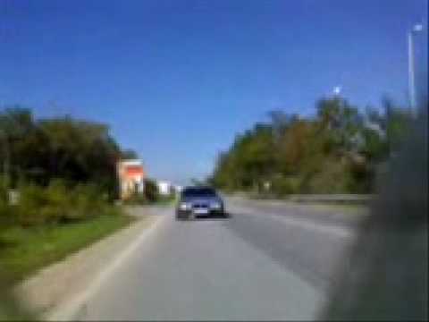 Kawasaki Ninja-BMW 750i together on Tour (=more than 440ps)