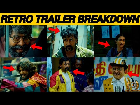 "RETRO🔥Trailer Unnoticed Details"🔥l Suriya 🔥l Karthick Subburaj🔥l By Delite Cinemas 💫