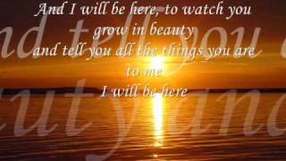 I will be here / Steve Curtis Chapman