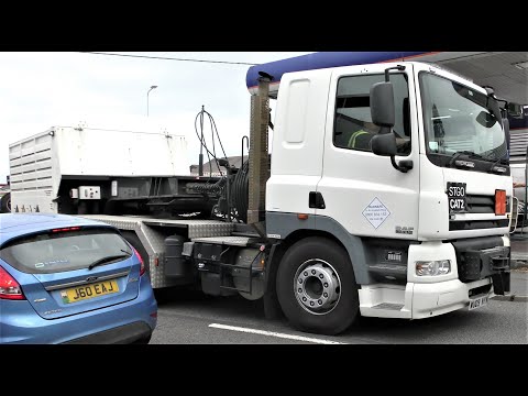 Nuclear Flask Transportation by road