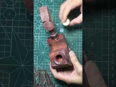 How to make a tobacco pipe #shorts #tobaccopipes #manufacturing
