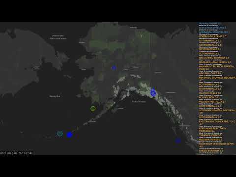 24/7 Earthquake Monitor Worldwide | Japan, Greece, Taiwan, Chile, California, New Zealand