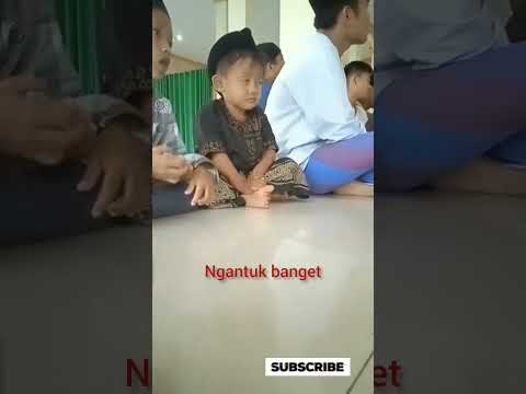 Bocil yang ngantuk parah ini bikin ngakak, lucunya nggak ada tandingannya! 😂💤
