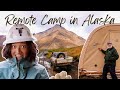 REMOTE MINING CAMP SITE IN ALASKA | See how miners live in the Alaskan bush