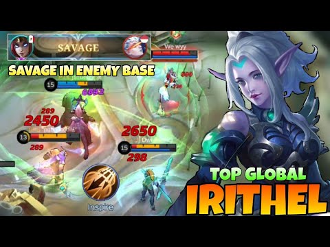 SAVAGE! Irithel Crazy Critical Damage Build ! Irithel Best Build 2022 | Top Global Irithel | MLBB