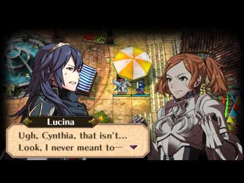Fire Emblem Awakening - Cynthia & Lucina Harvest Scramble Conversations