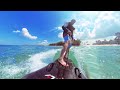 Mike Berkowitz on the electric Surfboard Fun