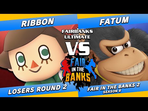 Fair In The Banks 2: Ribbon (Villager) vs Fatum (Donkey Kong) - SSBU Losers Round 2