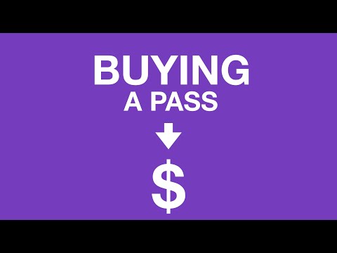 Buying A Pass