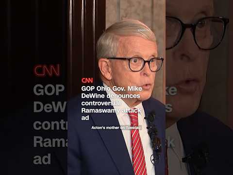 GOP Ohio Gov. Mike DeWine denounces controversial Ramaswamy attack ad