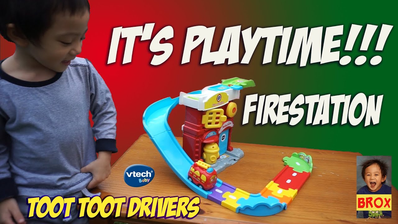 Watch video Fun-Fun with Fire Station Playset!!! Vtech Toot Toot Drivers Now Fun-Fun with Fire Station Playset!!! Vtech Toot Toot Drivers