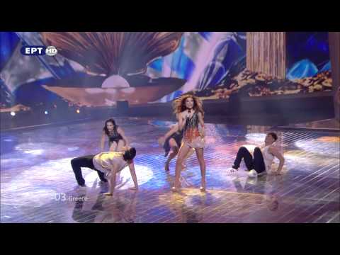 Eleftheria Eleftheriou - Aphrodisiac (Greece) - Live - 2012 Eurovision Song Contest 1st Semi Final