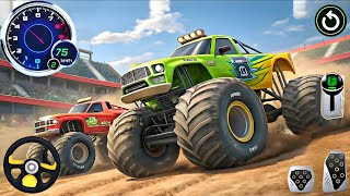 Real Monster Truck Demolition Derby Game -Monster Car Crash Stunts Driver -Android Gameplay.