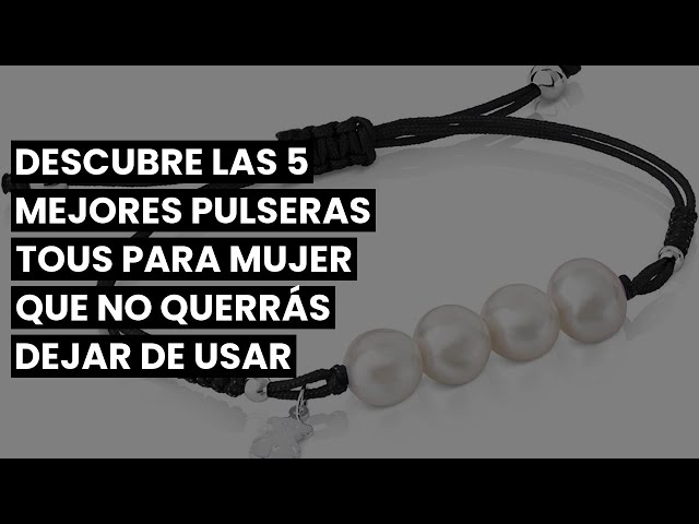 Vídeo relacionado con TOUS Pulsera de Plata de Primera Ley para Mujer con Motivo de Corazón, 17,5 cm de Largo, Elegante y Sofisticado, Colección Silueta