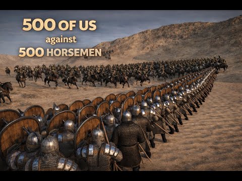 Mount and Blade Bannerlord 2: 500 spears vs 500 cavalry!
