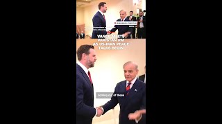 Vance meets Pakistan PM as US-Iran peace talks begin