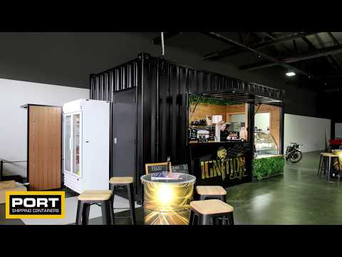 Brian Hilton Cafe - Port Shipping Containers