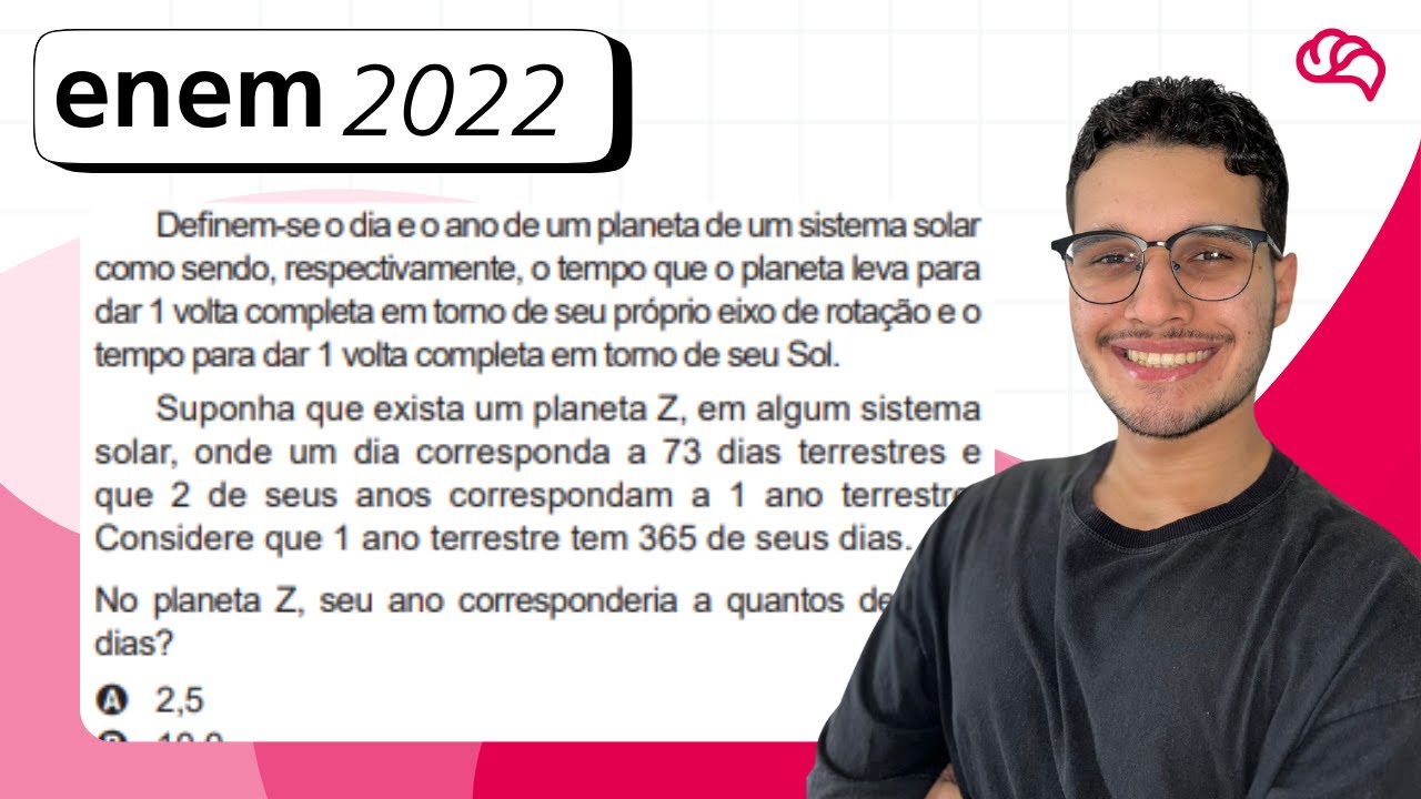 Resolução em Vídeo — Questão 165 ENEM 2022