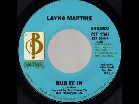 1971_395 - Layng Martine - Rub It In - (45)(2.26)
