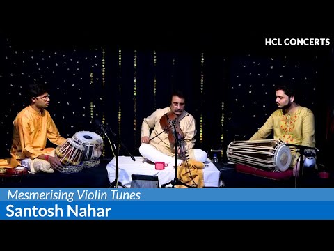 Santosh Nahar Mesmerises with his Violin - HCL Concerts