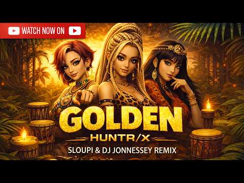 Hunter X - Golden | Sloupi & DJ Jonnessey Remix | Afro House Demon Hunters