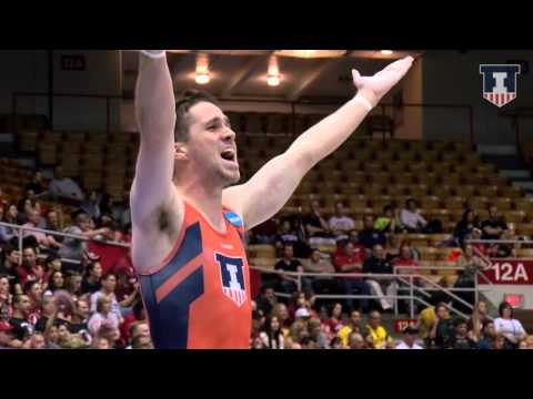 Illinois Men's Gymnastics NCAA Championships Finals Highlights 4/16/16