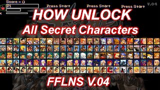 Final Fight Lns Ultimate v.04 SpeedRun How Unlock Secret Character  All Modes