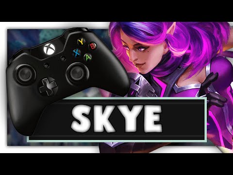 Ich spiele Skye mit Controller! Skye Paladins Gameplay German / Deutsch