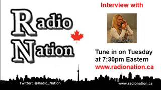 Sarah Lenore's Live Interview on Radio Nation (May 28th 2013)