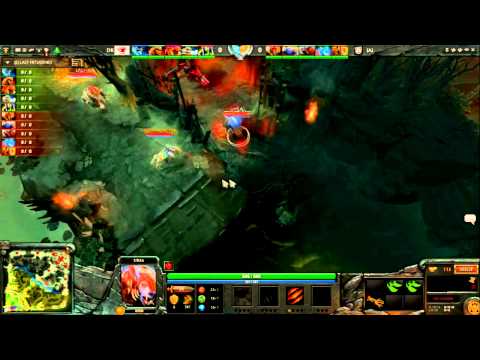 Dota 2 - Alliance's brilliant level 1 roshan against DK