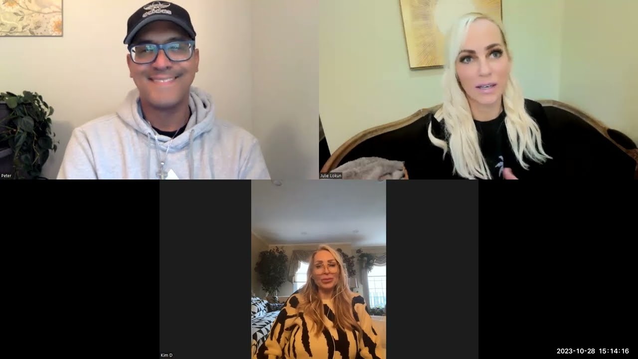 Kim D From The Real Housewives with Kim D, Pete Mata, Julie Lokun and Marccella The Psychic