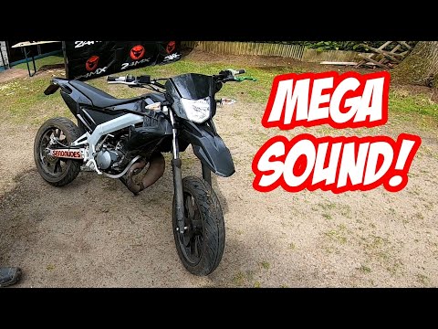 I ride a 70cc Aprillia SX 2-stroke! | A BEAST! | Hartriders