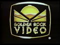 Golden Book Video 1993 Company Logo VHS Capture