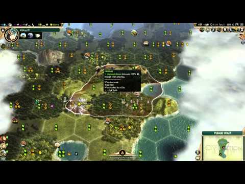 Civilization 5 with CBP and ExCE - Let's Play England (Immortal) - Episode 1