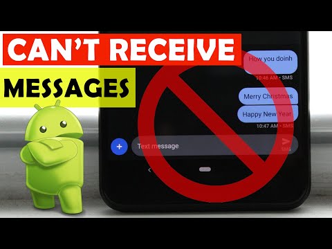 ANDROID PHONE NOT RECEIVING TEXT MESSAGES (FIX)
